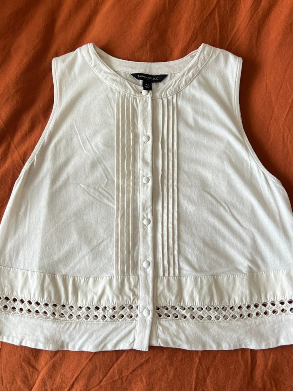 XS - Madewell - Off-White Tank Top